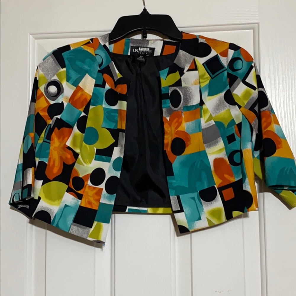 I.N. Studio crop jacket